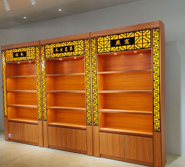 太原冬虫夏草展示柜