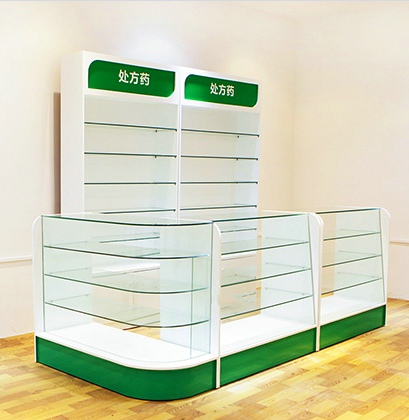 郑州管城药店药房展柜货架